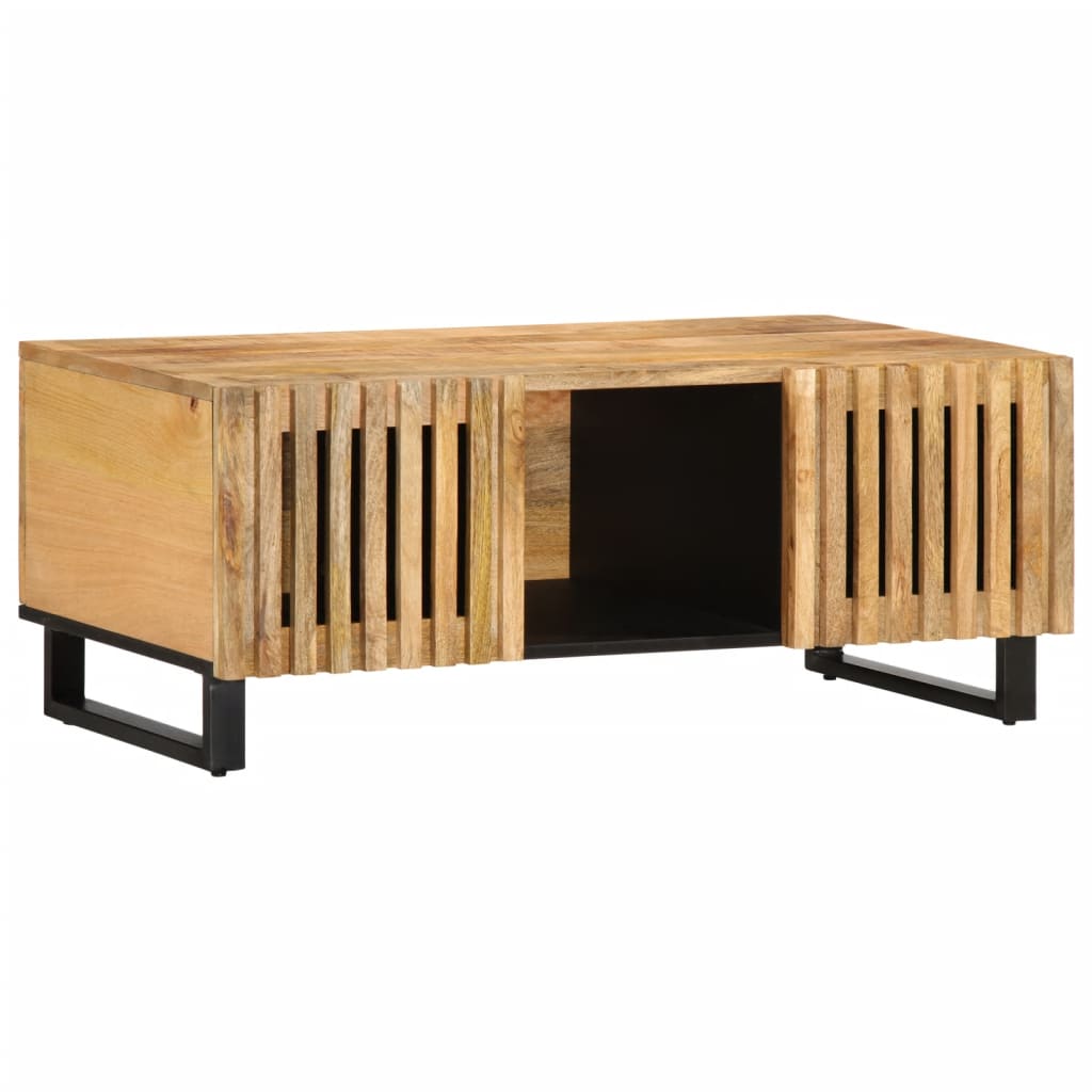 vidaXL Măsuță de cafea, 100x55x40 cm, lemn masiv de mango brut vidaXL Măsuță de cafea, 100x55x40 cm, lemn masiv de mango brut