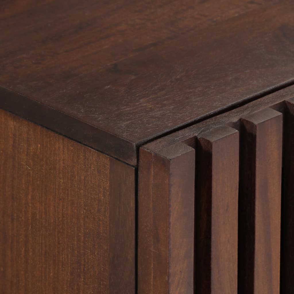 vidaXL Dulap TV, maro, 100x34x46 cm, lemn masiv de mango