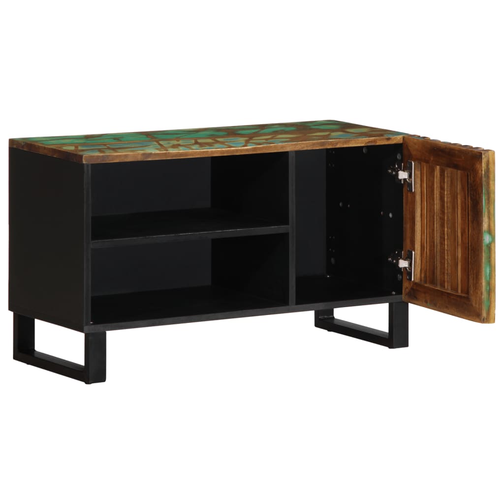 vidaXL Dulap TV, 80x34x46 cm, lemn masiv de acacia