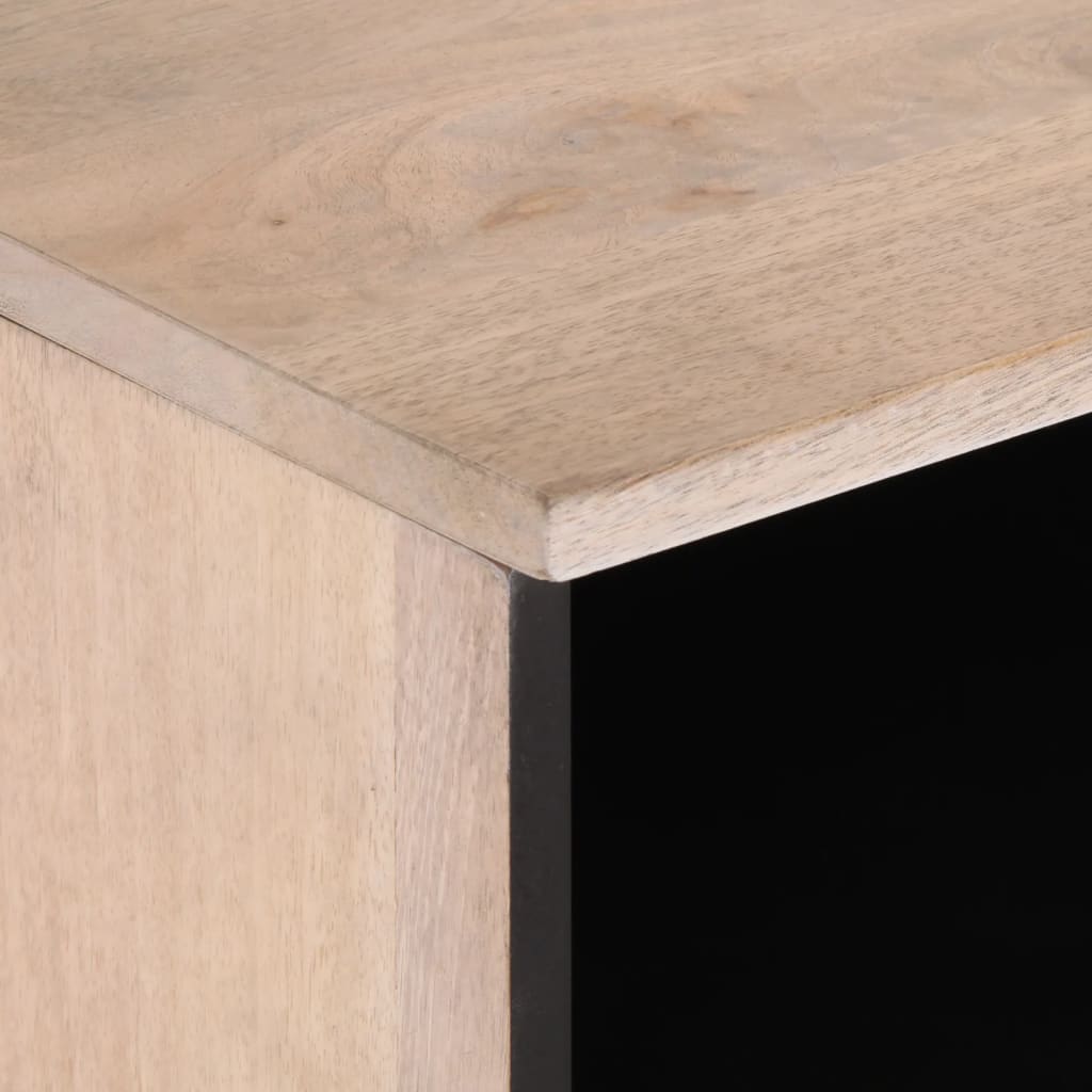 vidaXL Dulap TV, 100x34x46 cm, lemn masiv de mango