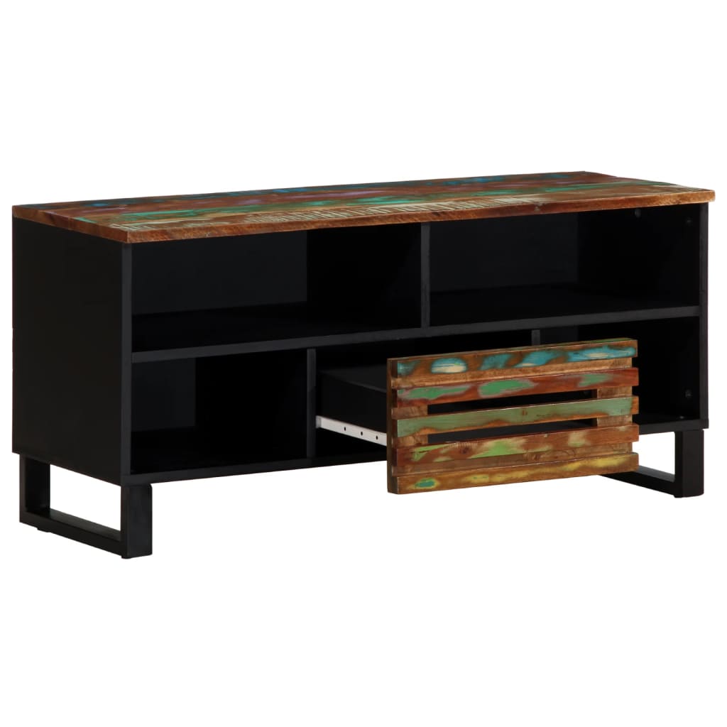 vidaXL Dulap TV, 100x34x46 cm, lemn masiv de acacia vidaXL Dulap TV, 100x34x46 cm, lemn masiv de acacia
