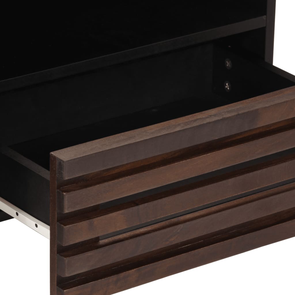 vidaXL Dulap TV maro 80x34x46 cm lemn masiv de mango vidaXL Dulap TV maro 80x34x46 cm lemn masiv de mango