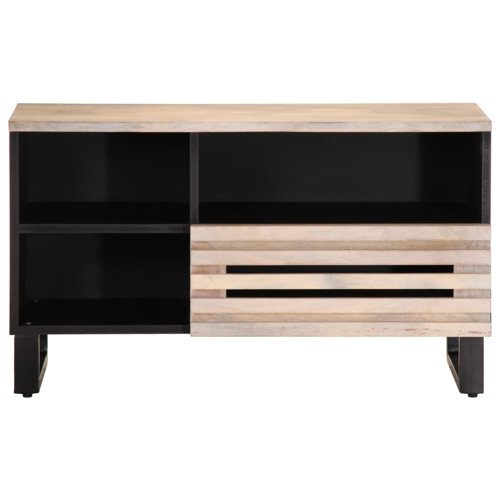 vidaXL Dulap TV, 80x34x46 cm, lemn masiv de mango