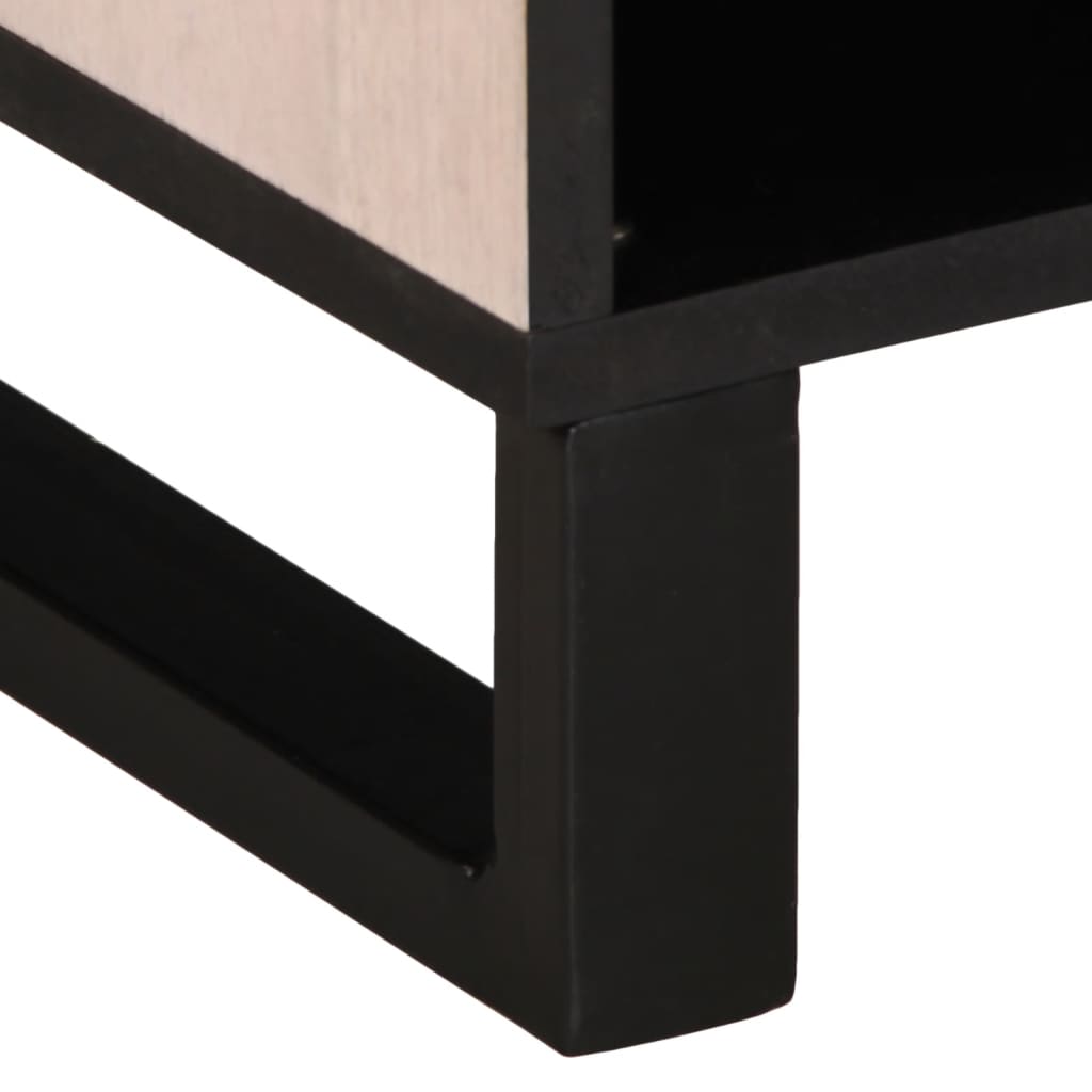 vidaXL Dulap TV, 80x34x46 cm, lemn masiv de mango