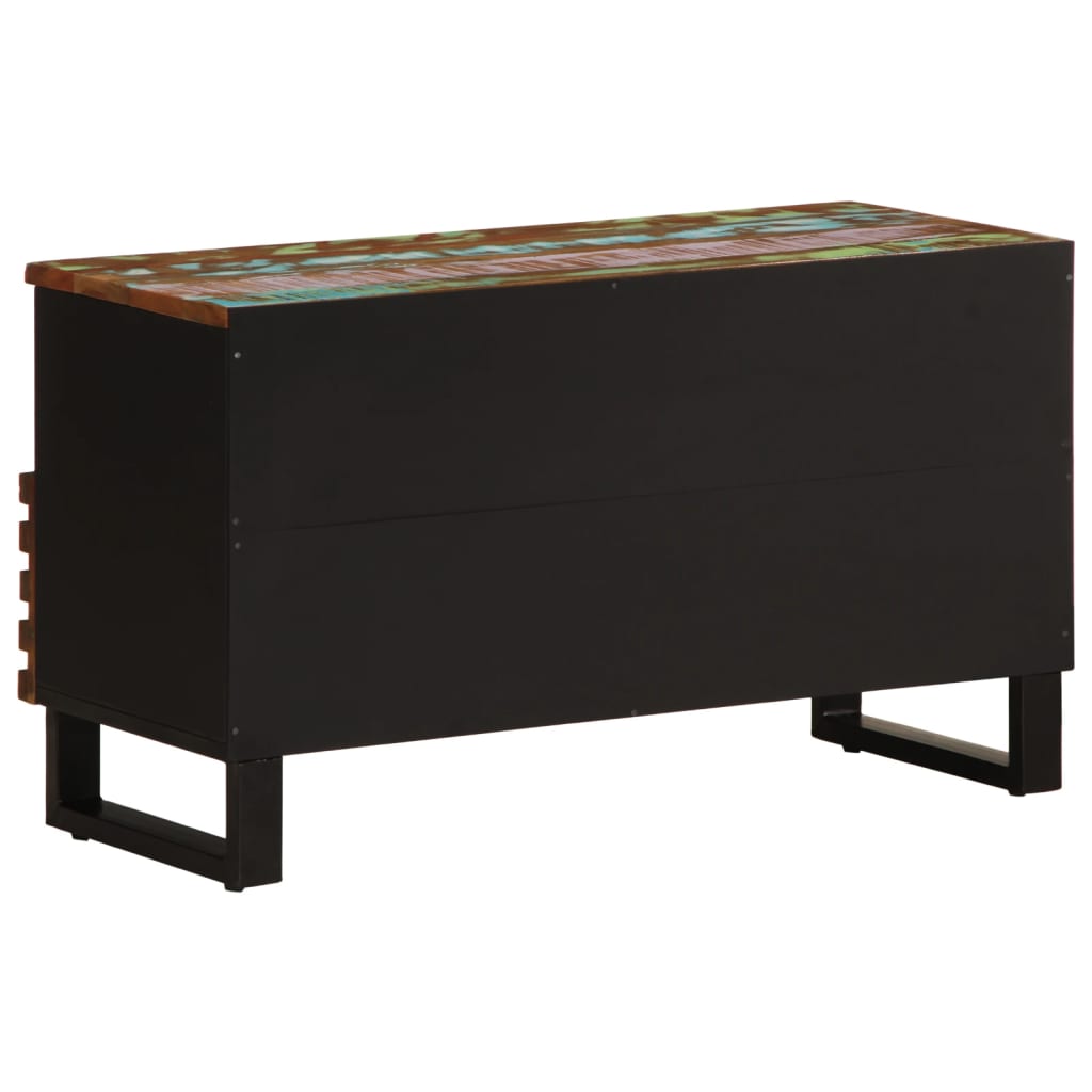 vidaXL Dulap TV, 80x34x46 cm, lemn masiv de acacia