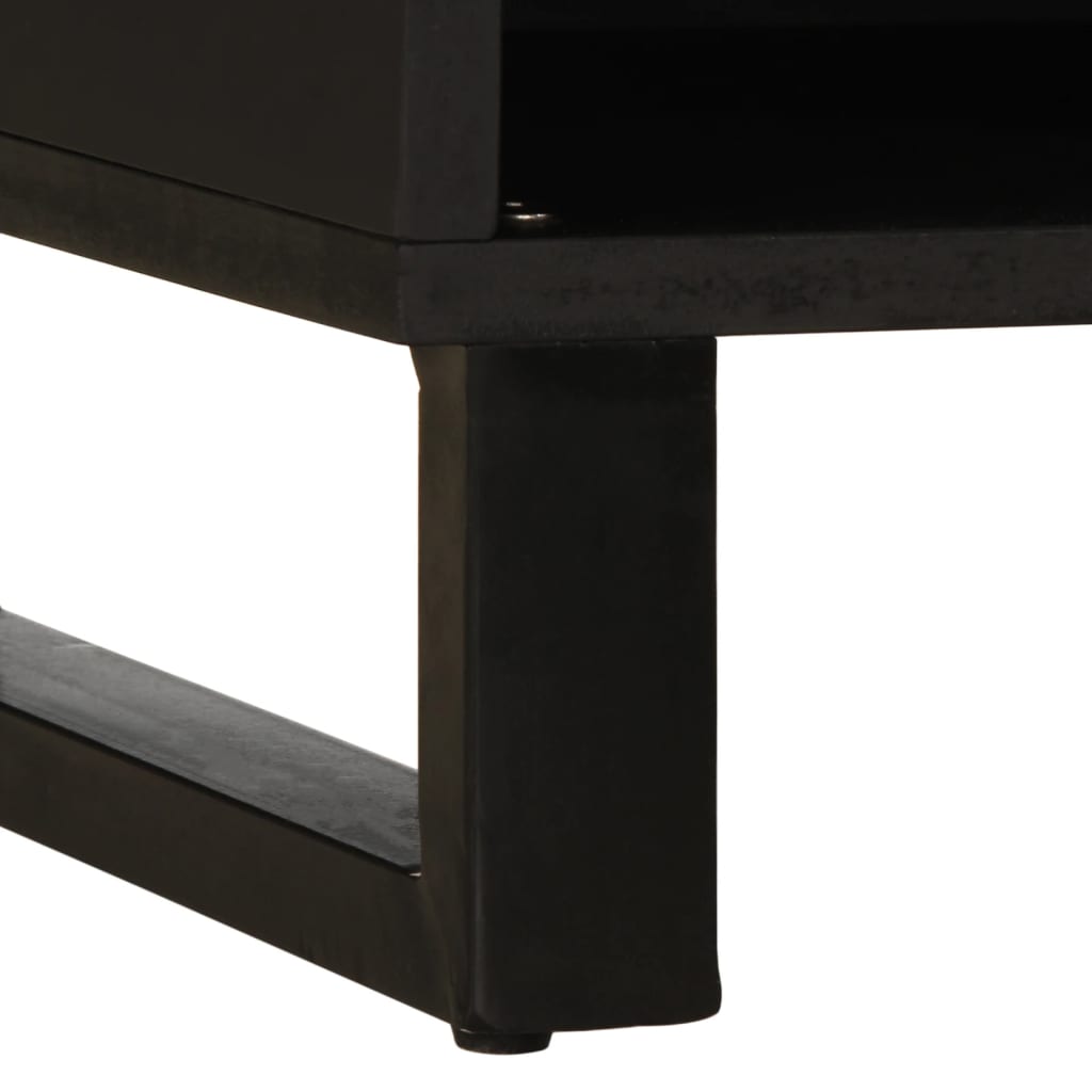 vidaXL Dulap TV, 80x34x46 cm, lemn masiv de acacia