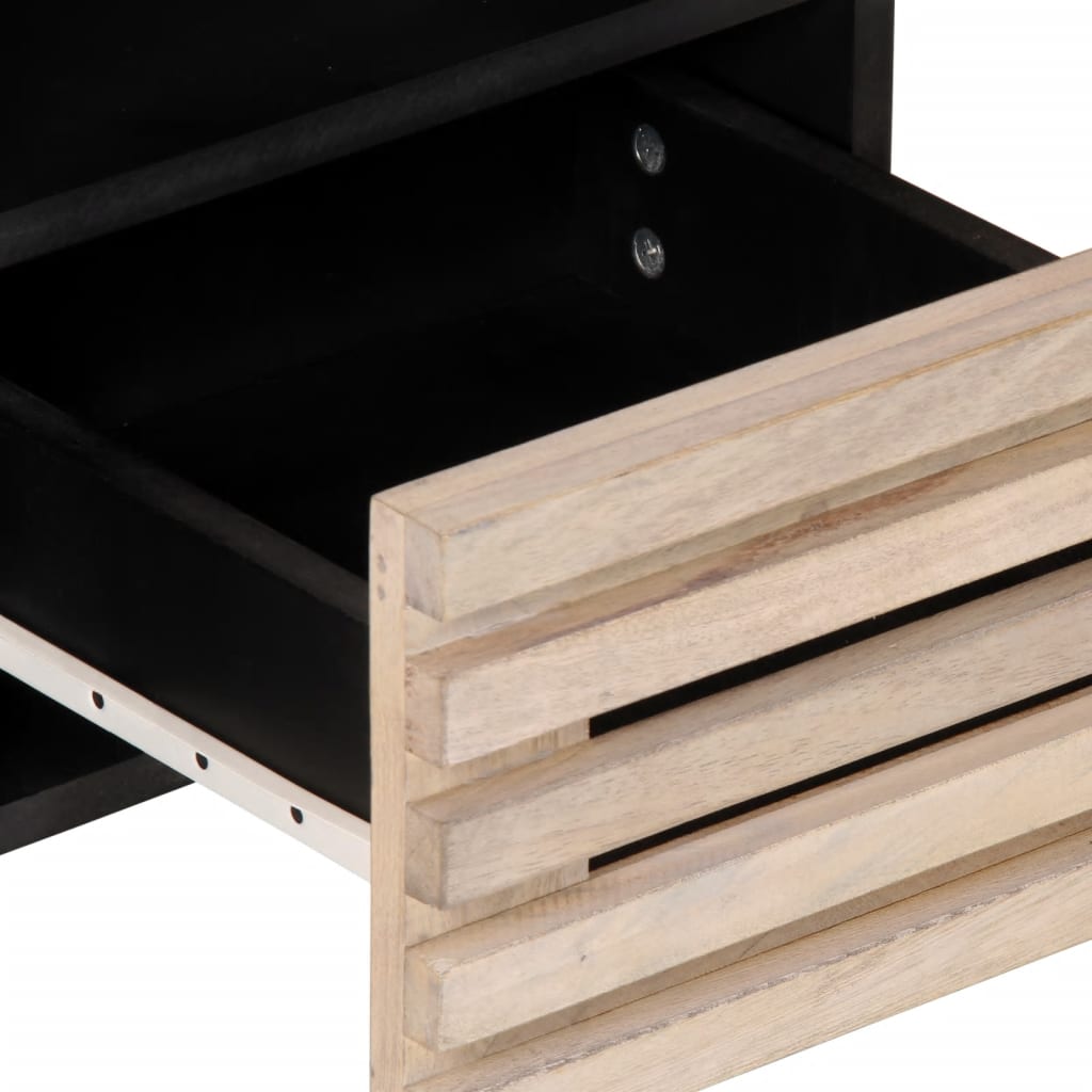 vidaXL Dulap TV, 100x34x46 cm, lemn masiv de mango