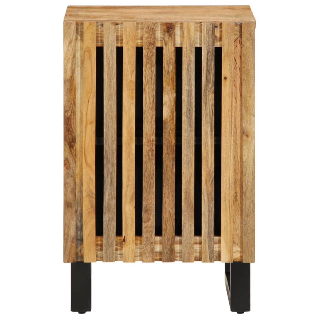 vidaXL Dulap de baie, 38x34x58 cm, lemn masiv mango brut vidaXL Dulap de baie, 38x34x58 cm, lemn masiv mango brut