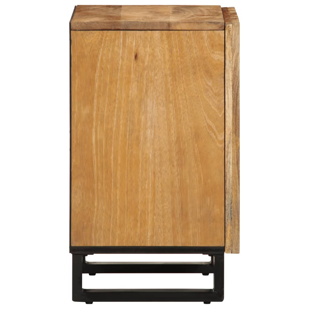 vidaXL Dulap de baie, 38x34x58 cm, lemn masiv mango brut vidaXL Dulap de baie, 38x34x58 cm, lemn masiv mango brut