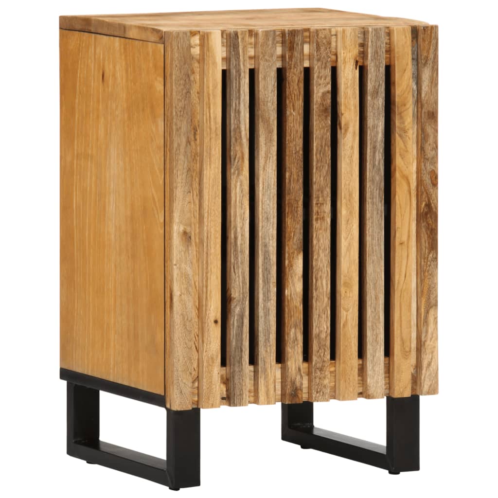 vidaXL Dulap de baie, 38x34x58 cm, lemn masiv mango brut vidaXL Dulap de baie, 38x34x58 cm, lemn masiv mango brut