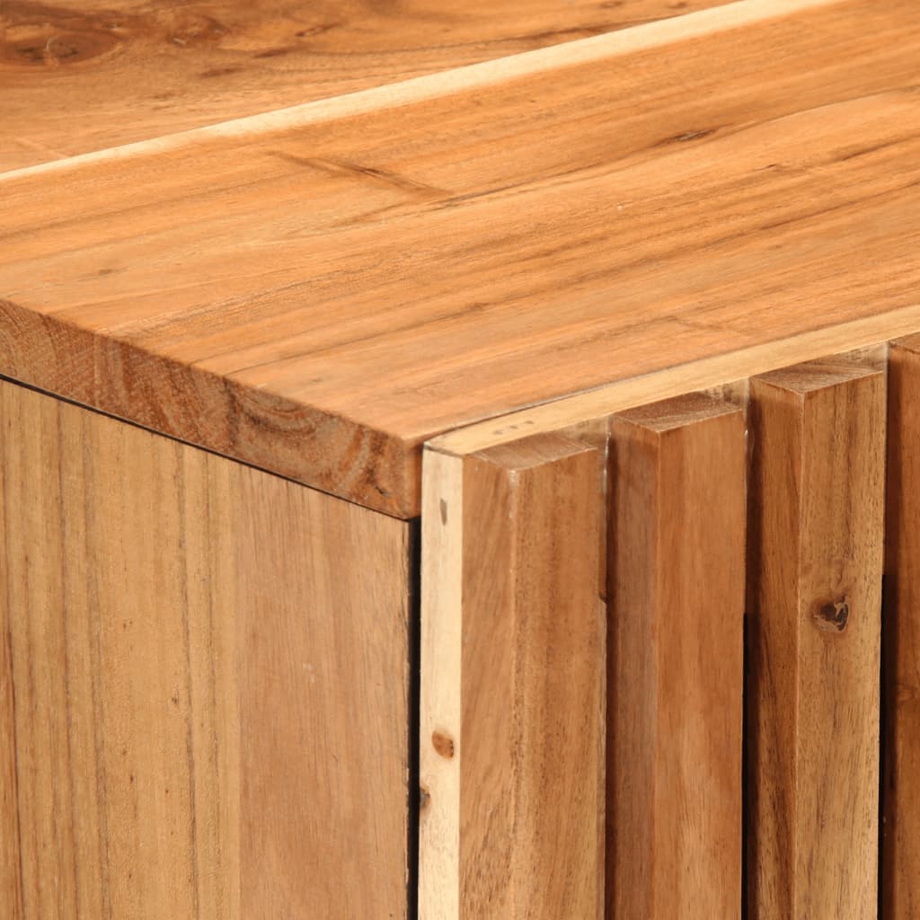 vidaXL Dulap de baie, 38x34x58 cm, lemn masiv de acacia