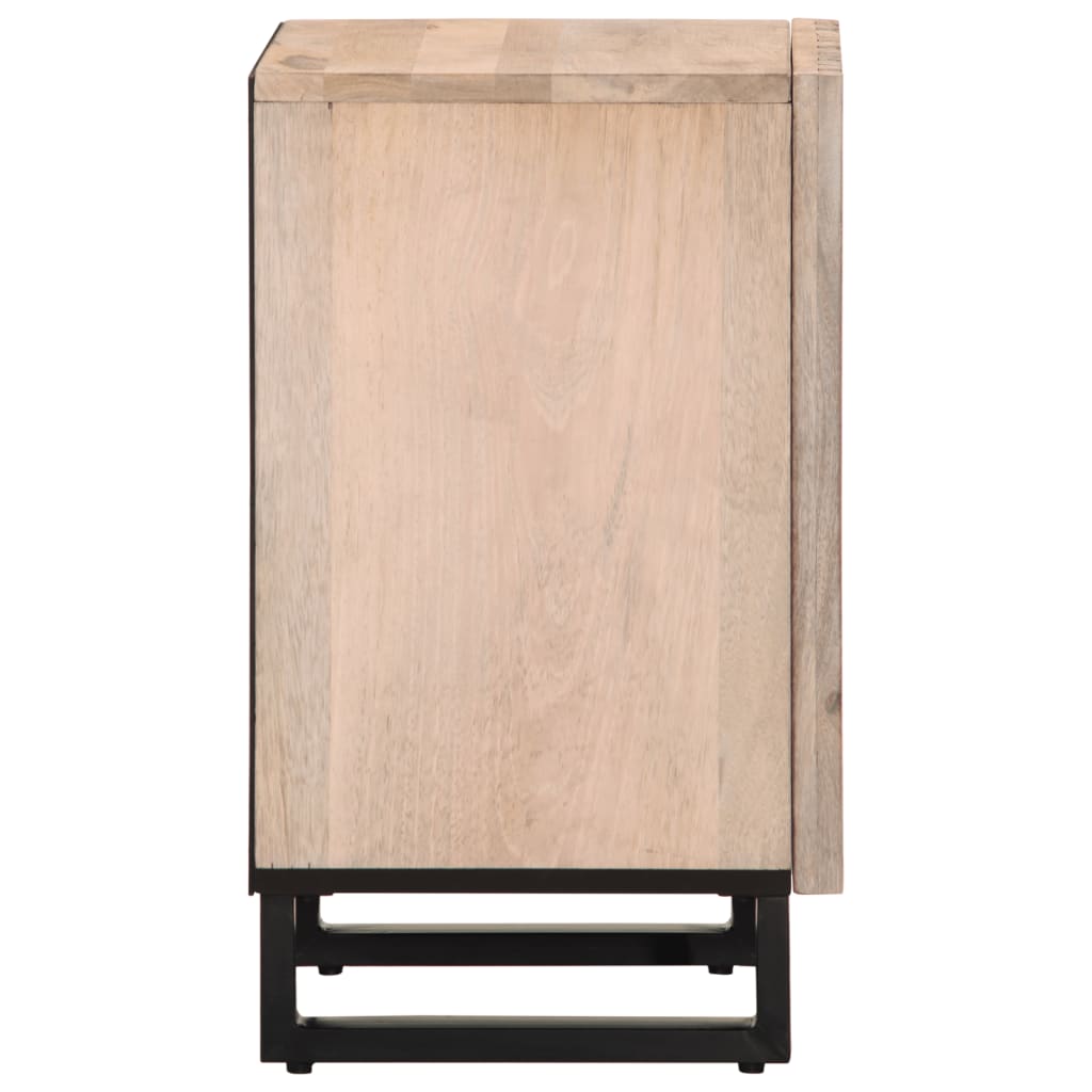 vidaXL Dulap de baie, 38x34x58 cm, lemn masiv de mango vidaXL Dulap de baie, 38x34x58 cm, lemn masiv de mango