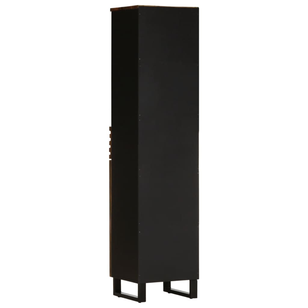 vidaXL Dulap, 38x34x160 cm, lemn masiv de acacia