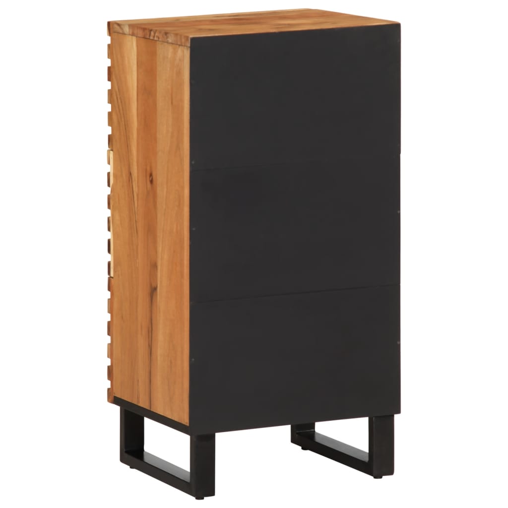 vidaXL Dulap, 40x34x75 cm, lemn masiv de acacia