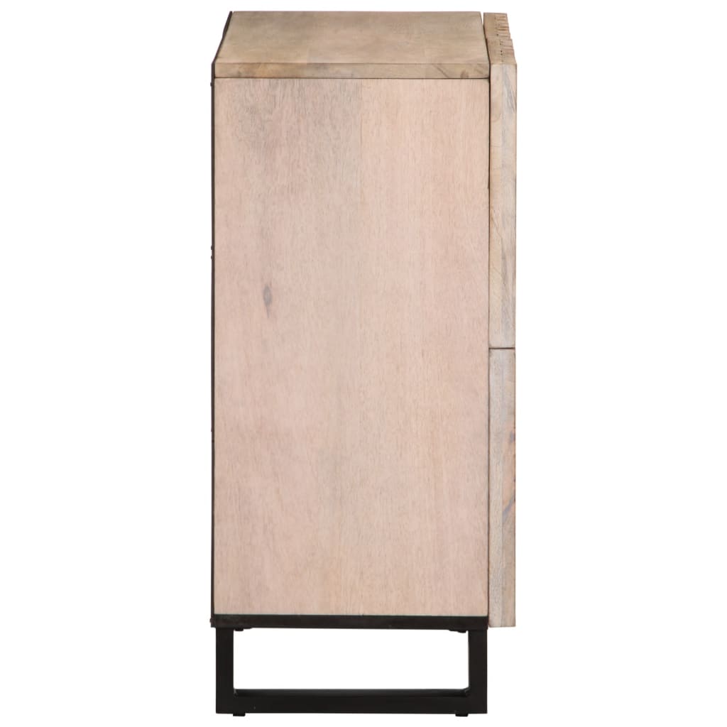 vidaXL Dulap, 60x34x75 cm, lemn masiv de mango