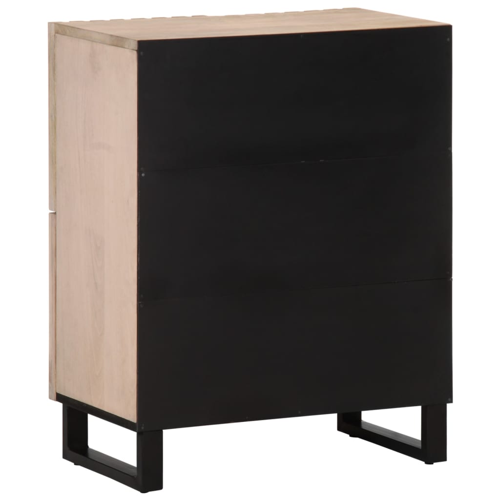 vidaXL Dulap, 60x34x75 cm, lemn masiv de mango