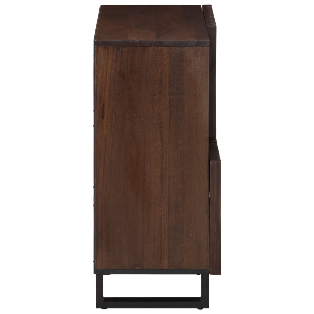 vidaXL Dulap, maro, 80x34x75 cm, lemn masiv de mango vidaXL Dulap, maro, 80x34x75 cm, lemn masiv de mango