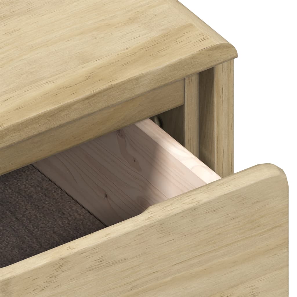 vidaXL Dulap "SAUDA", stejar, 80x43x75,5 cm, lemn masiv de pin vidaXL Dulap "SAUDA", stejar, 80x43x75,5 cm, lemn masiv de pin