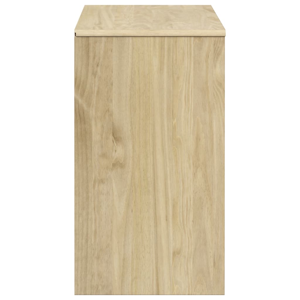 vidaXL Dulap "SAUDA", stejar, 114x43x75,5 cm, lemn masiv de pin vidaXL Dulap "SAUDA", stejar, 114x43x75,5 cm, lemn masiv de pin