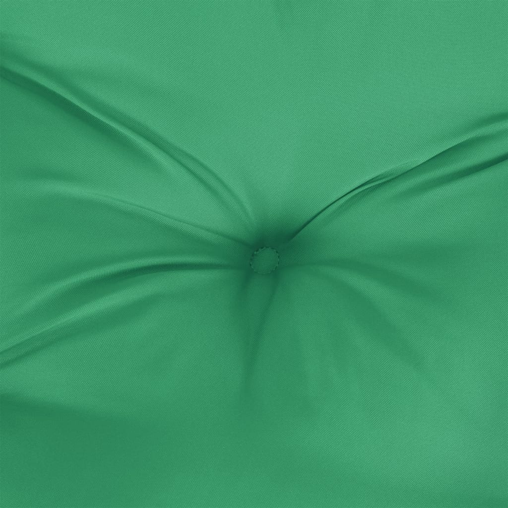 vidaXL Perne scaun cu spătar mic, 6 buc., verde, textil oxford