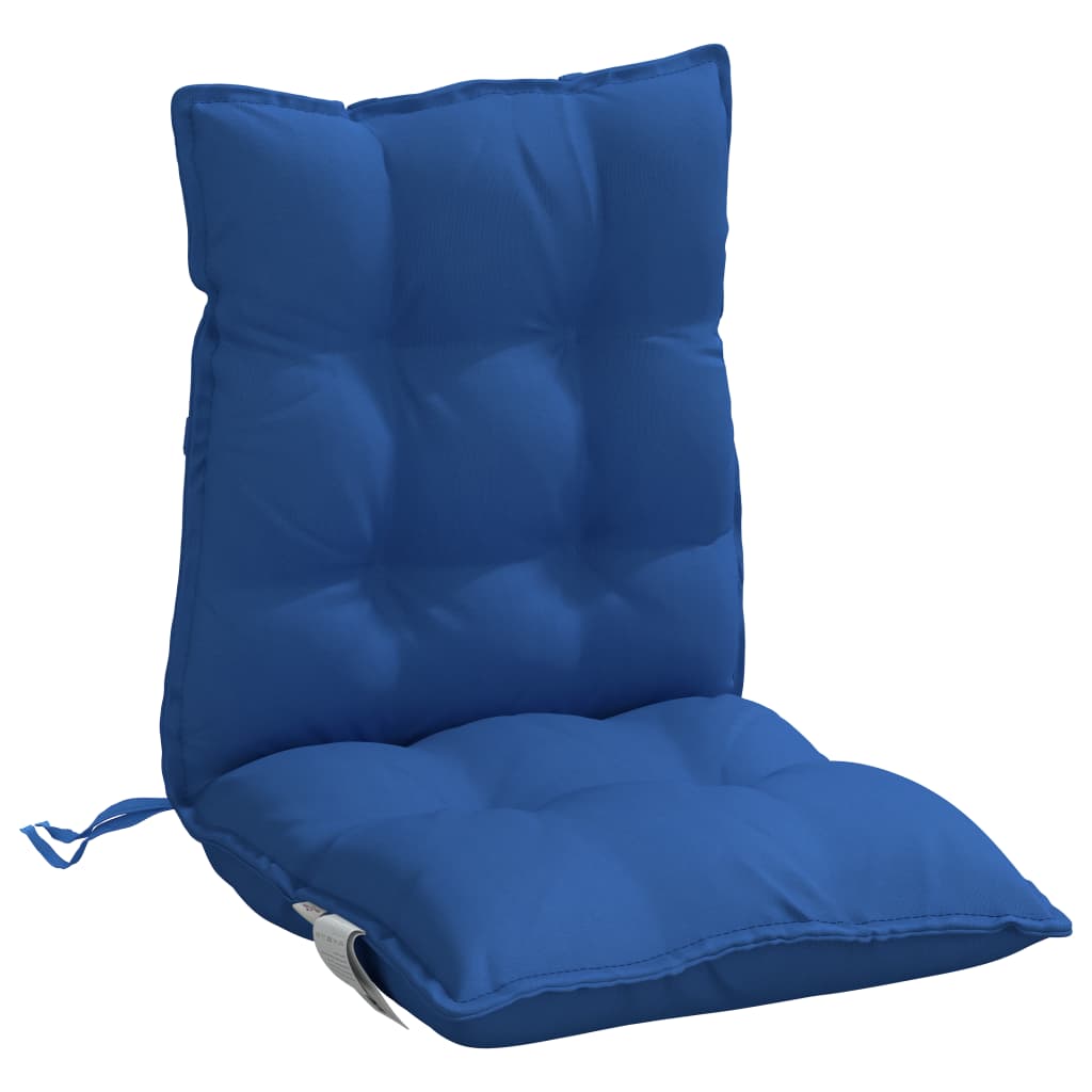 vidaXL Perne scaun spătar mic, 6 buc albastru regal, țesătură Oxford vidaXL Perne scaun spătar mic, 6 buc albastru regal, țesătură Oxford
