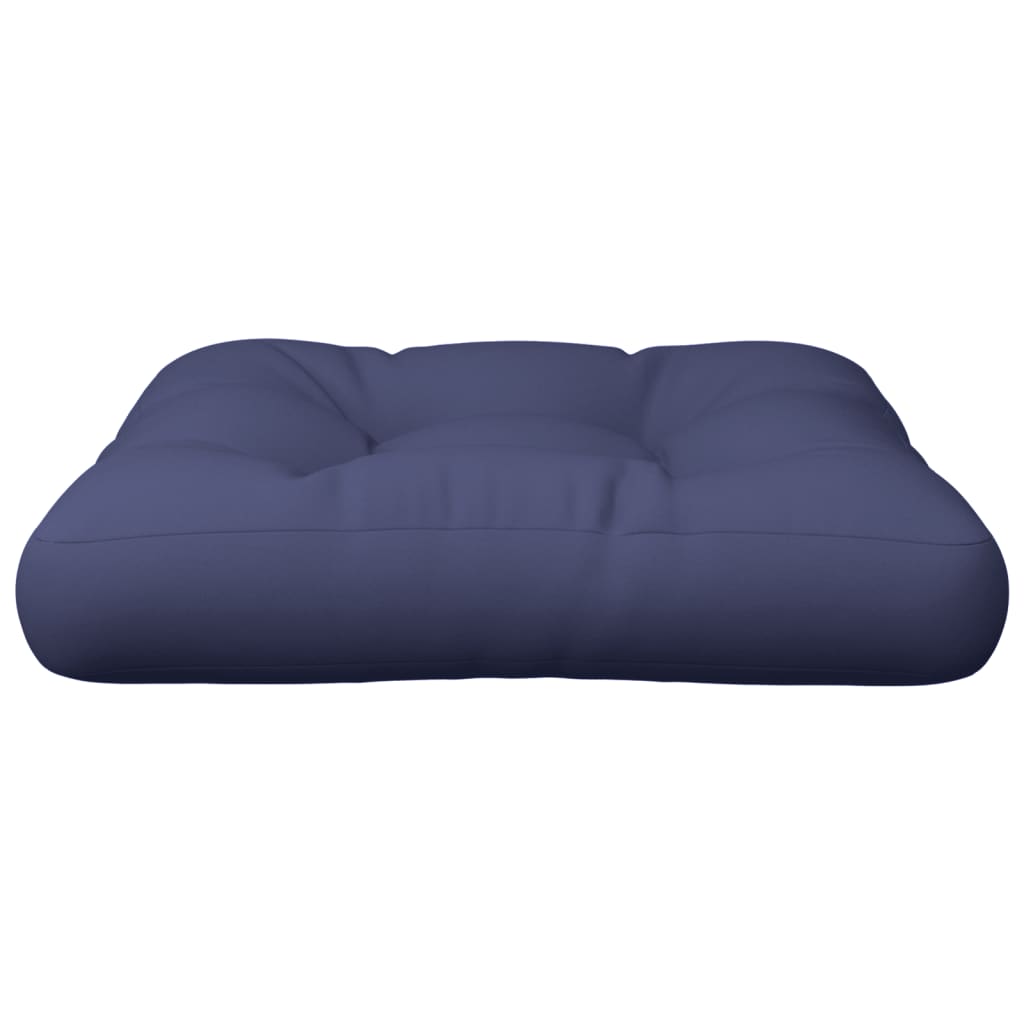 vidaXL Pernă pentru paleți, bleumarin, 60x60x12 cm, textil