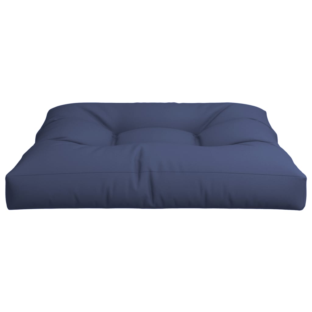 vidaXL Pernă pentru paleți, bleumarin, 70x70x12 cm, textil