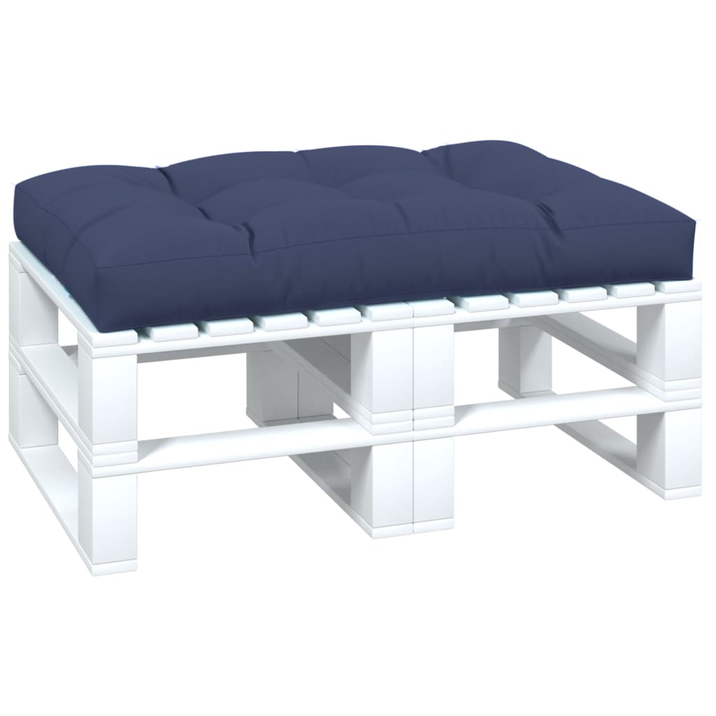 vidaXL Pernă pentru paleți, bleumarin, 120x80x12 cm, textil