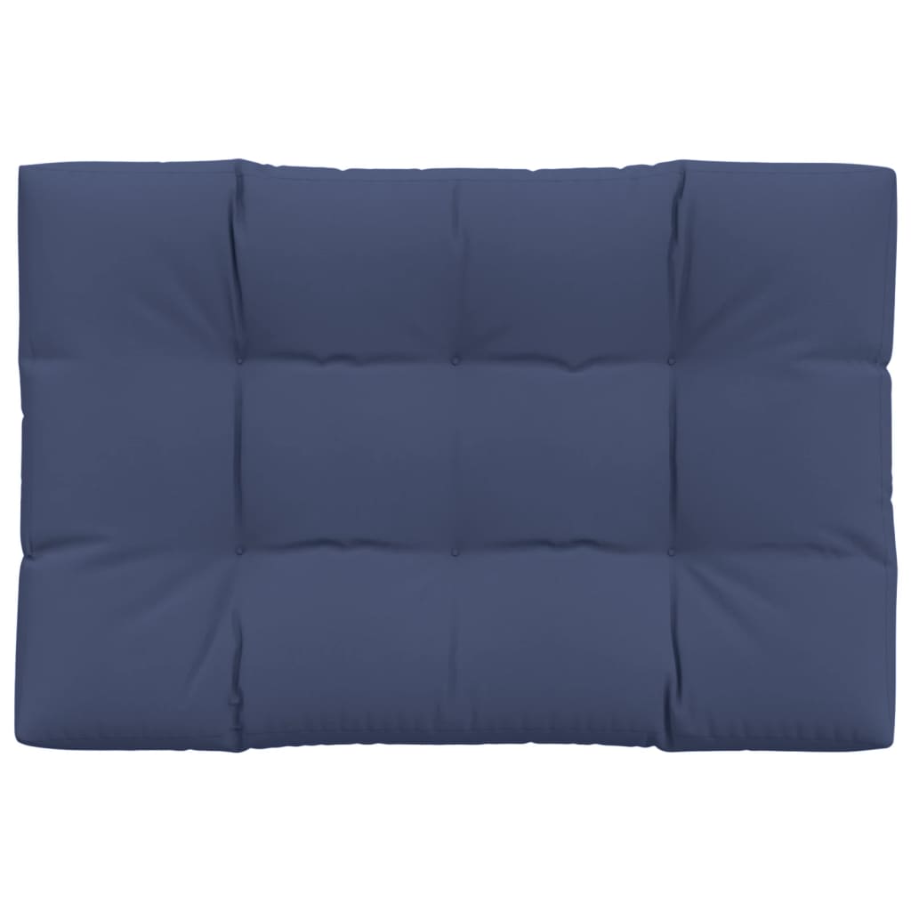 vidaXL Pernă pentru paleți, bleumarin, 120x80x12 cm, textil