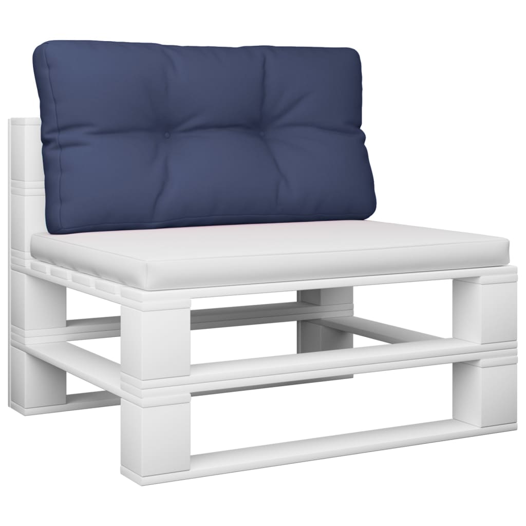 vidaXL Pernă de paleți, bleumarin, 120x40x12 cm, material textil vidaXL Pernă de paleți, bleumarin, 120x40x12 cm, material textil