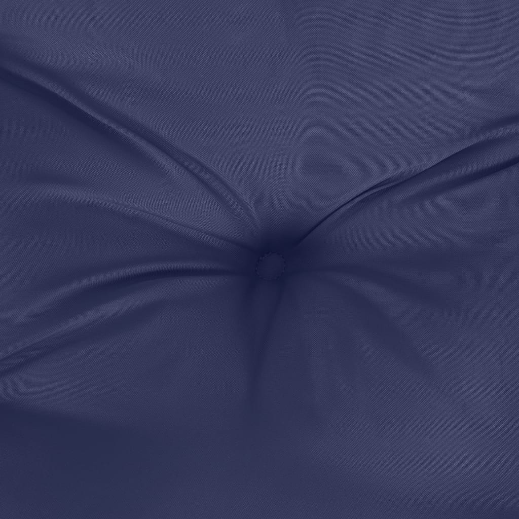 vidaXL Set pernă de paleți, bleumarin, 60x40x12 cm, material textil vidaXL Set pernă de paleți, bleumarin, 60x40x12 cm, material textil