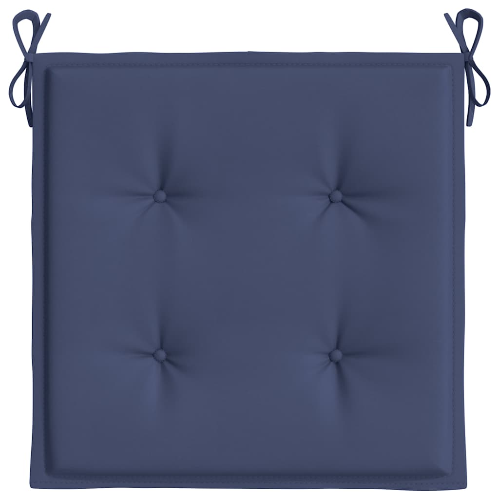 vidaXL Perne pentru paleți 6 buc. bleumarin, 40x40x4 cm, textil Oxford