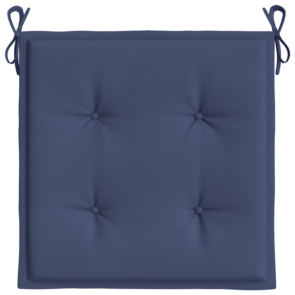 vidaXL Perne pentru paleți 4 buc. bleumarin, 50x50x4 cm, textil Oxford