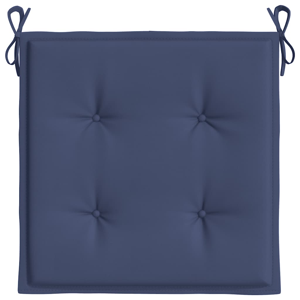 vidaXL Perne pentru paleți 6 buc. bleumarin, 50x50x4 cm, textil Oxford