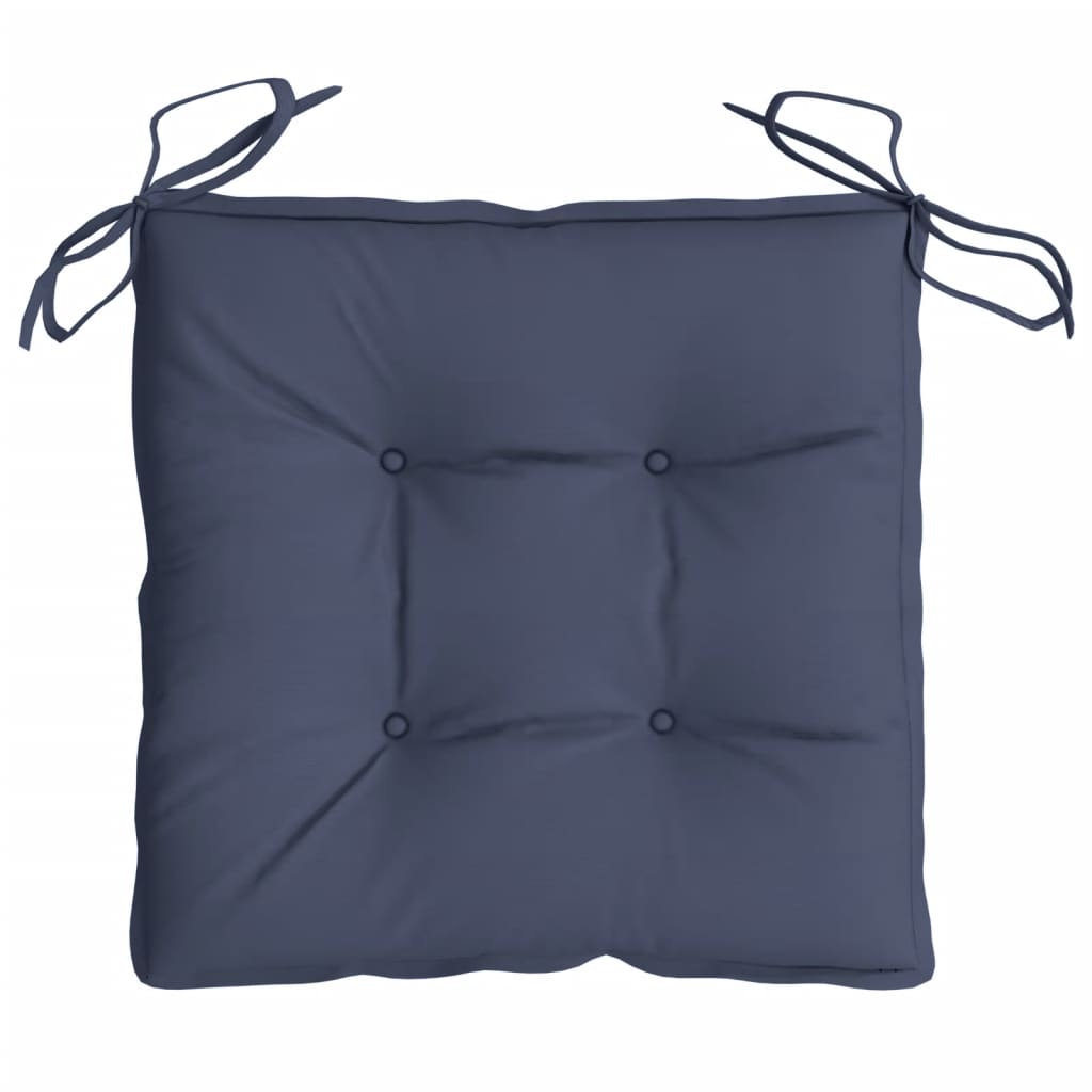 vidaXL Perne de scaun 2 buc. bleumarin 40x40x7 cm textil oxford vidaXL Perne de scaun 2 buc. bleumarin 40x40x7 cm textil oxford
