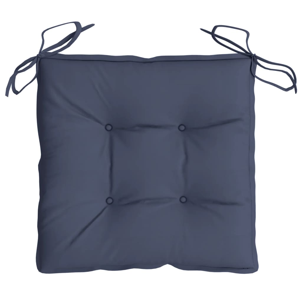 vidaXL Perne de scaun 4 buc. bleumarin 50x50x7 cm textil oxford