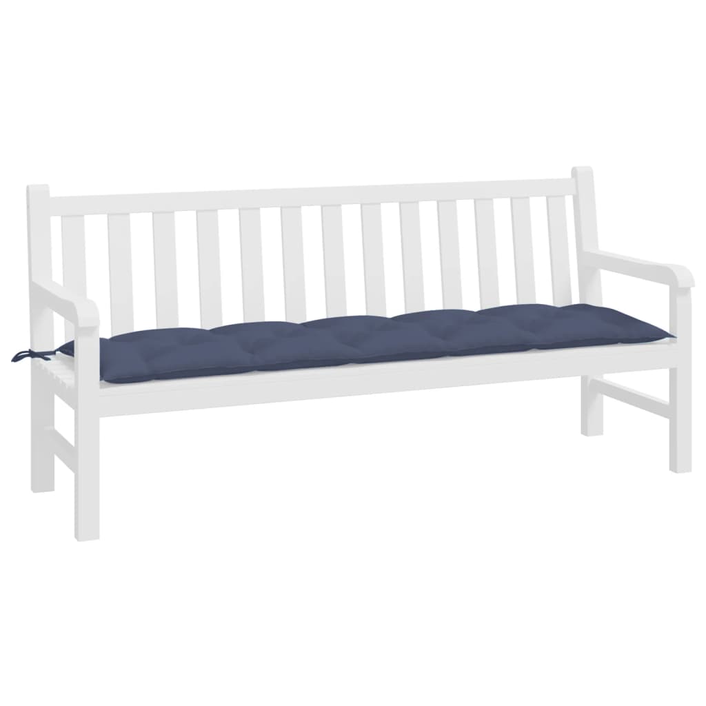 vidaXL Pernă bancă de grădină, bleumarin, 180x50x7cm, textil oxford