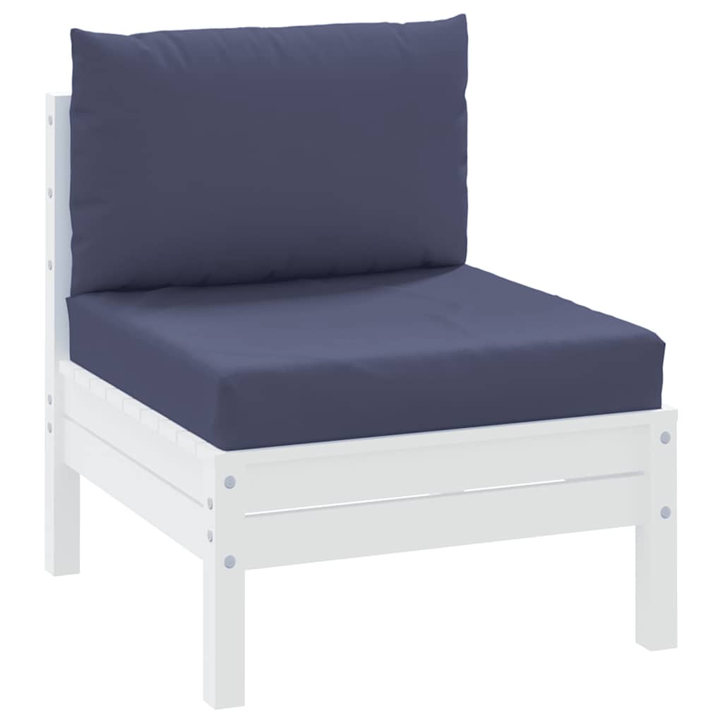 vidaXL Perne de paleți, 2 buc., bleumarin, material textil