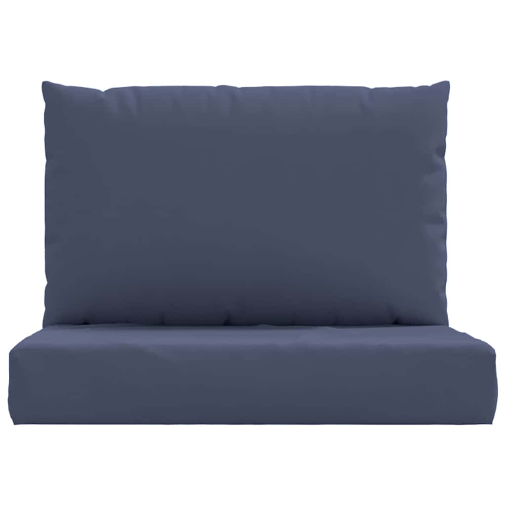 vidaXL Perne de paleți, 2 buc., bleumarin, material textil