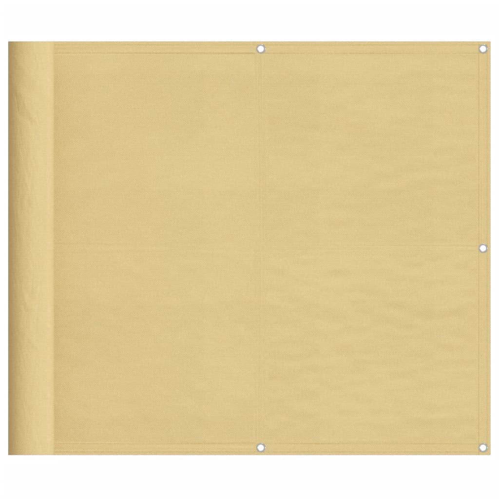 vidaXL Paravan de balcon, nisipiu, 90x400 cm, 100% poliester oxford vidaXL Paravan de balcon, nisipiu, 90x400 cm, 100% poliester oxford