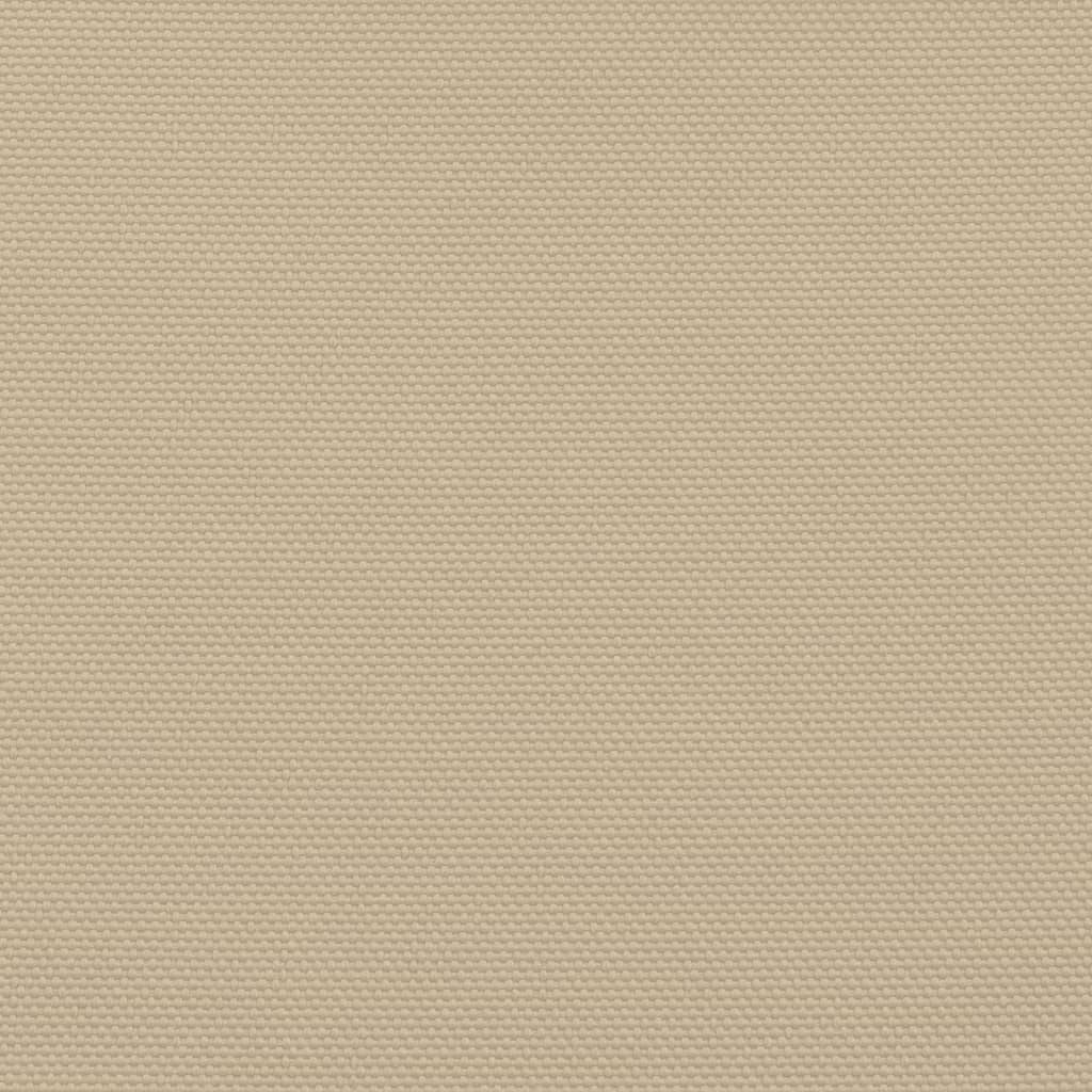 vidaXL Paravan de balcon, bej, 75x800 cm, 100% poliester oxford