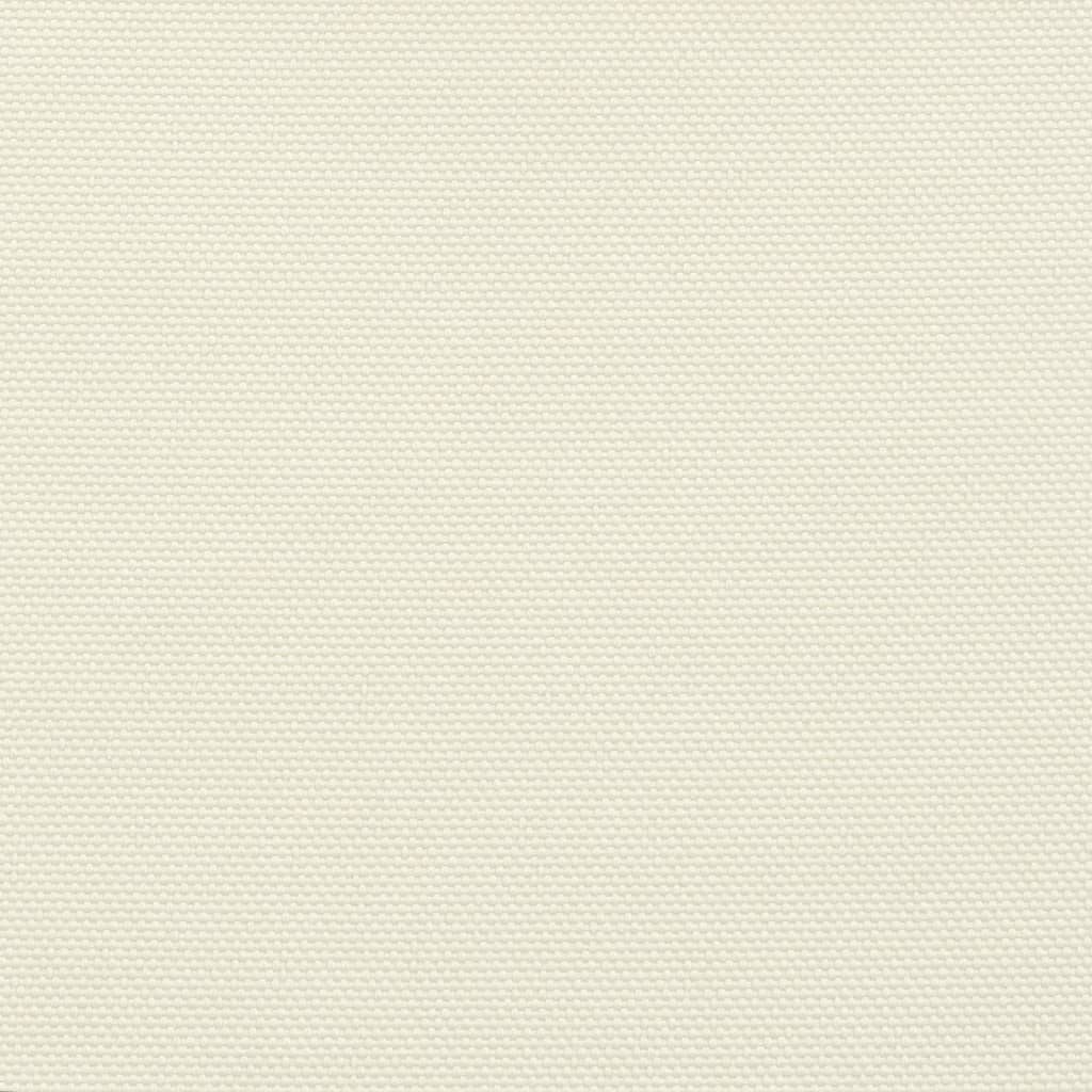 vidaXL Paravan de balcon, crem, 120x700 cm, 100% poliester oxford