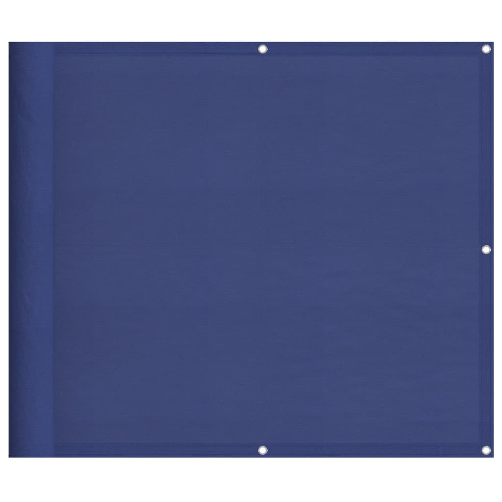 vidaXL Paravan de balcon, albastru, 90x1000 cm, 100% poliester oxford