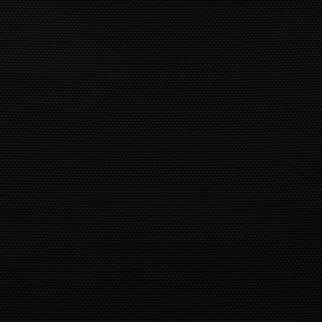 vidaXL Paravan de balcon, negru, 120x700 cm, 100% poliester oxford