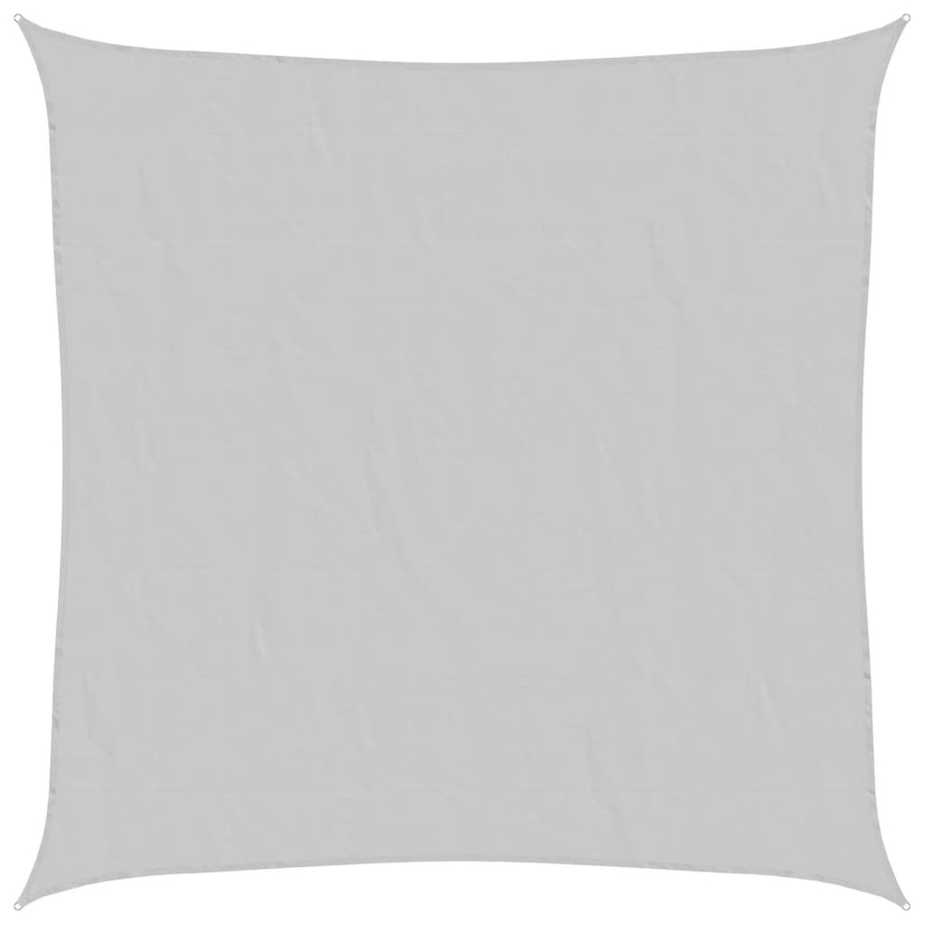vidaXL Parasolar, gri deschis, 6x6 m, 100% poliester Oxford