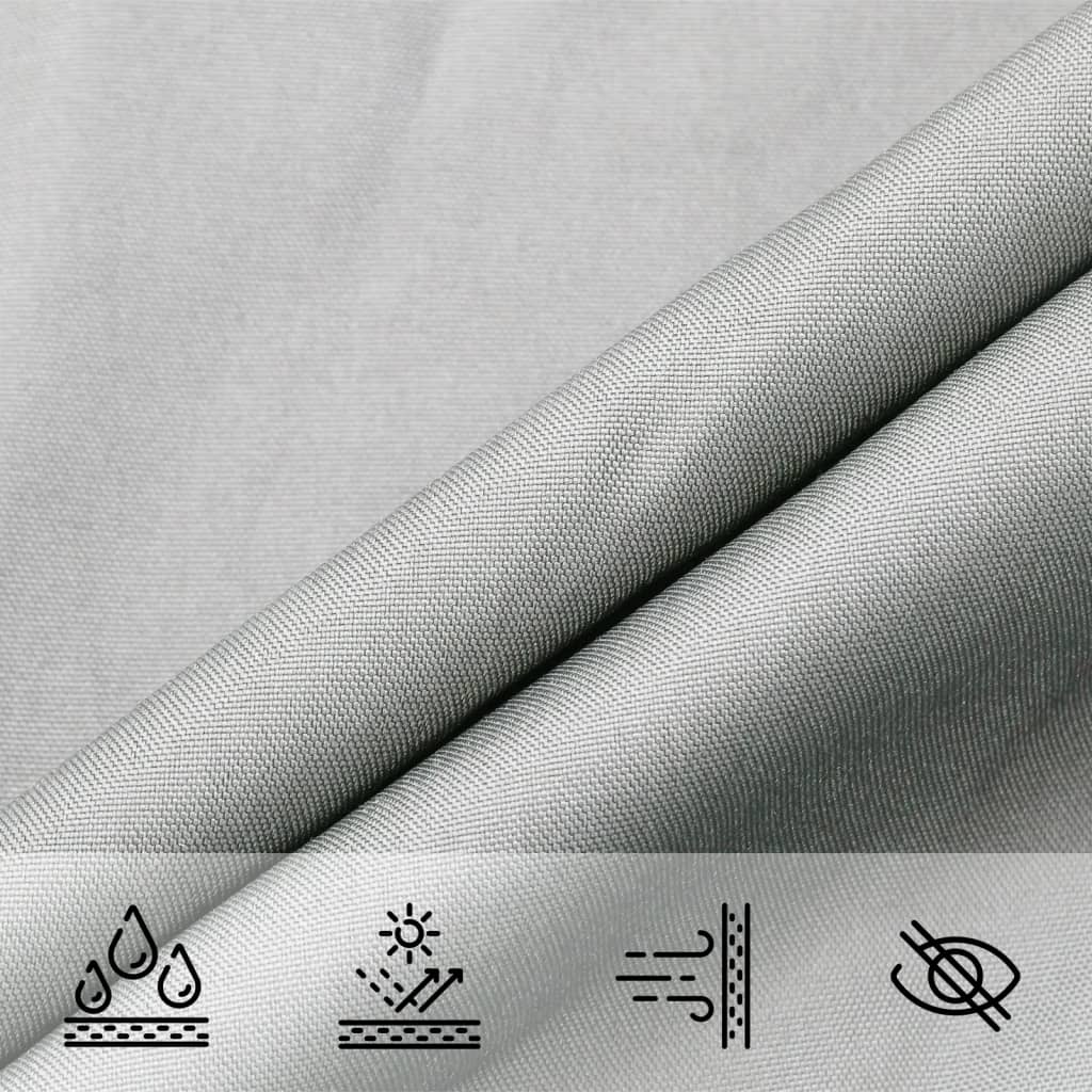 vidaXL Parasolar, gri deschis, 3x3x4,24 m, 100% poliester Oxford vidaXL Parasolar, gri deschis, 3x3x4,24 m, 100% poliester Oxford