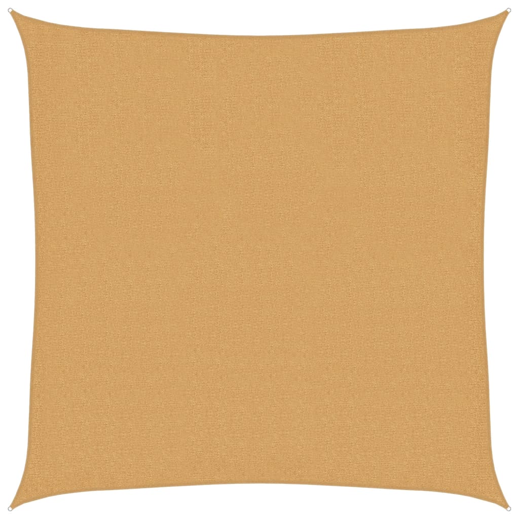 vidaXL Pânză parasolar, nisipiu, 2,5x2,5 m, pătrat, 160 g/m², HDPE vidaXL Pânză parasolar, nisipiu, 2,5x2,5 m, pătrat, 160 g/m², HDPE