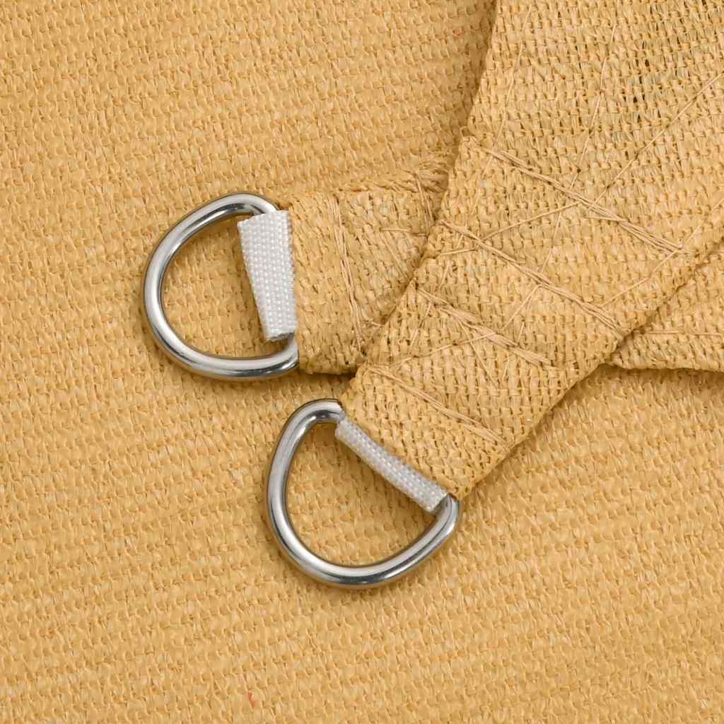 vidaXL Pânză parasolar, 2,5x2,5x3,5 m, triunghiular, 160 g/m², HDPE