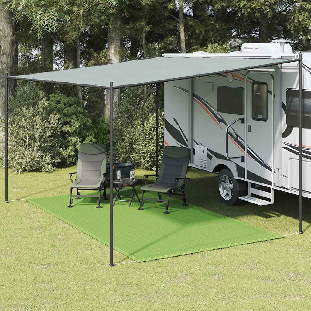 vidaXL Covor pentru cort, verde deschis, 250x400 cm, HDPE vidaXL Covor pentru cort, verde deschis, 250x400 cm, HDPE