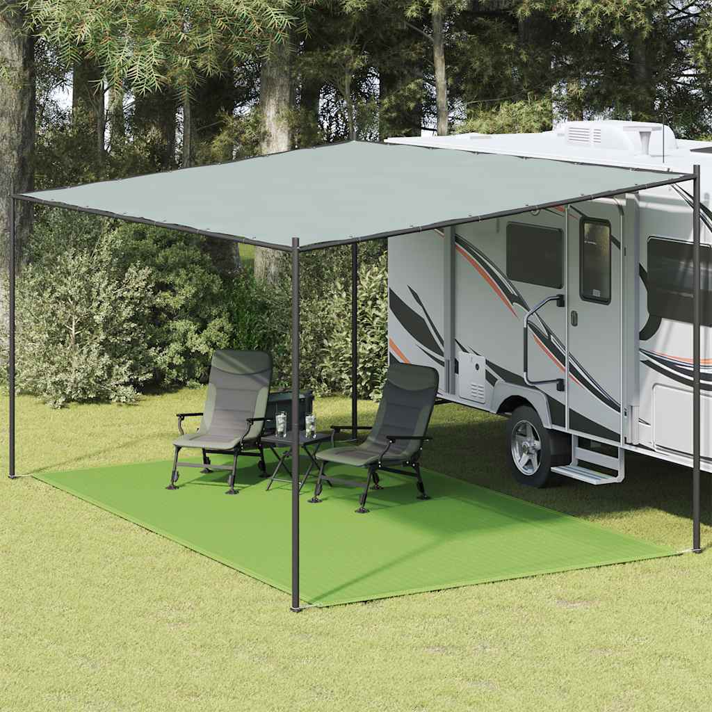 vidaXL Covor pentru cort, verde deschis, 300x500 cm, HDPE vidaXL Covor pentru cort, verde deschis, 300x500 cm, HDPE